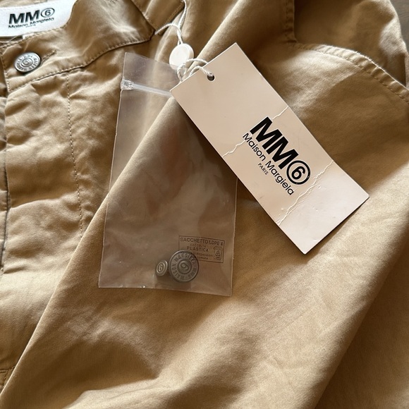 NWT Maison Margiela MM6 Raw-Edge Relaxed-Fit Pants Sz 50/ Large - Picture 6 of 12